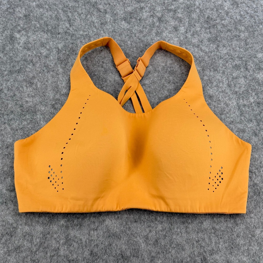 Lululemon AirSupport Bra High Support Orange 38D LW2CWAS
